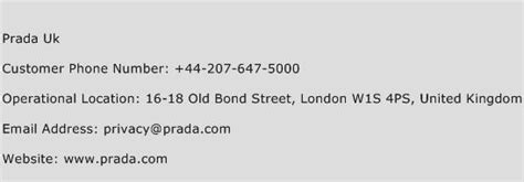 prada uk email address|prada contact email.